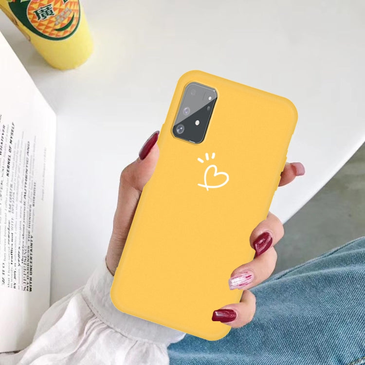 For Galaxy A91 / S10 Lite Frosted Candy-Colored Ultra-thin TPU Phone