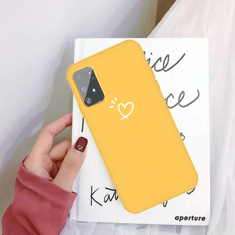 For Galaxy A91 / S10 Lite Frosted Candy-Colored Ultra-thin TPU Phone