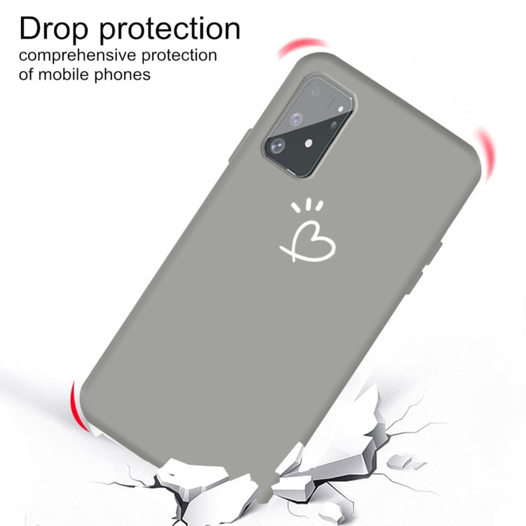 For Galaxy A91 / S10 Lite Frosted Candy-Colored Ultra-thin TPU Phone