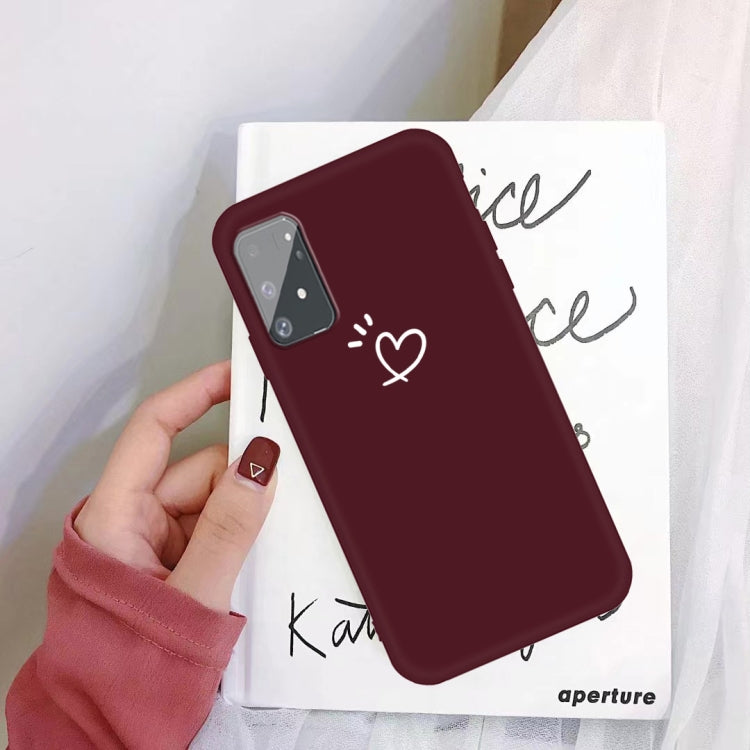 For Galaxy A91 / S10 Lite Frosted Candy-Colored Ultra-thin TPU Phone