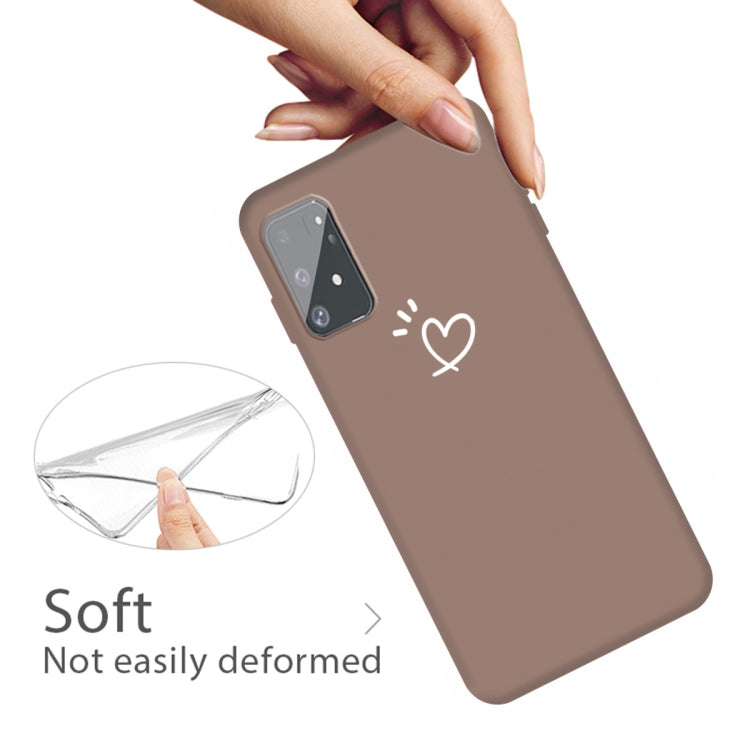 For Galaxy A91 / S10 Lite Frosted Candy-Colored Ultra-thin TPU Phone