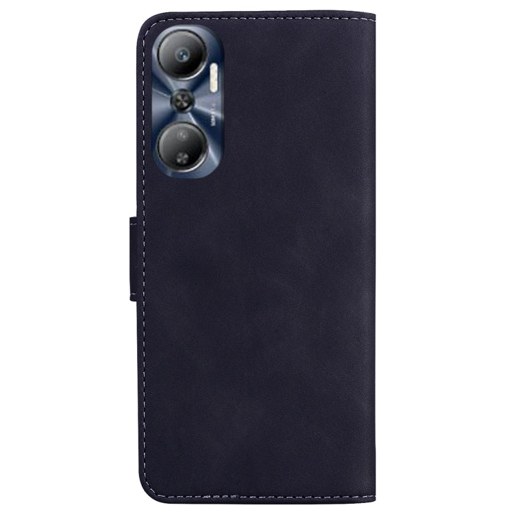 For Infinix Hot 20 Skin Feel Pure Color Flip Leather Phone Case