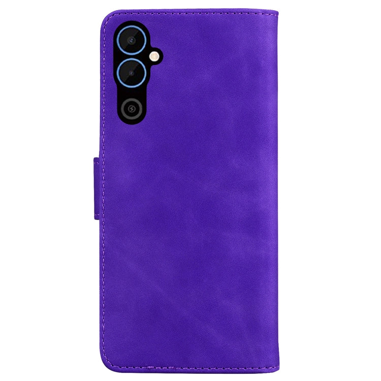 For Tecno Pova Neo 2 Skin Feel Pure Color Flip Leather Phone Case
