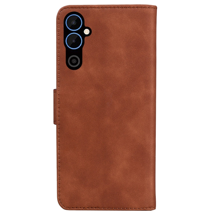 For Tecno Pova Neo 2 Skin Feel Pure Color Flip Leather Phone Case