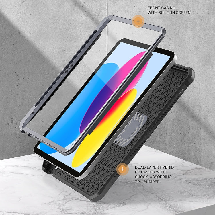 For iPad Air 4 2020/Air 5 2022 10.9 Explorer Tablet Protective Case with Pen Slot