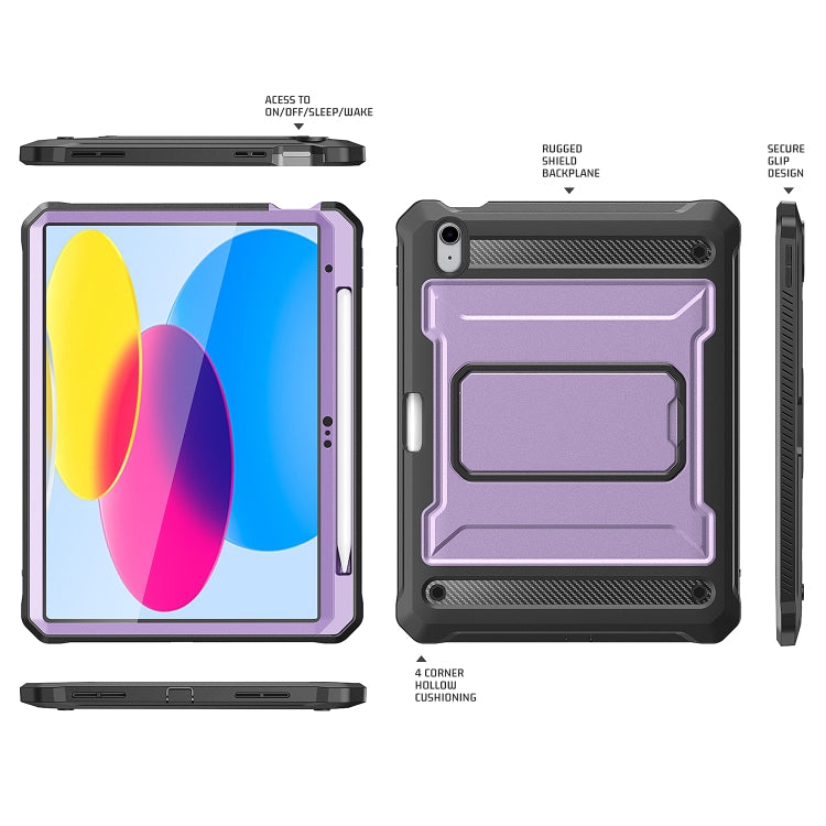 For iPad Air 4 2020/Air 5 2022 10.9 Explorer Tablet Protective Case with Pen Slot