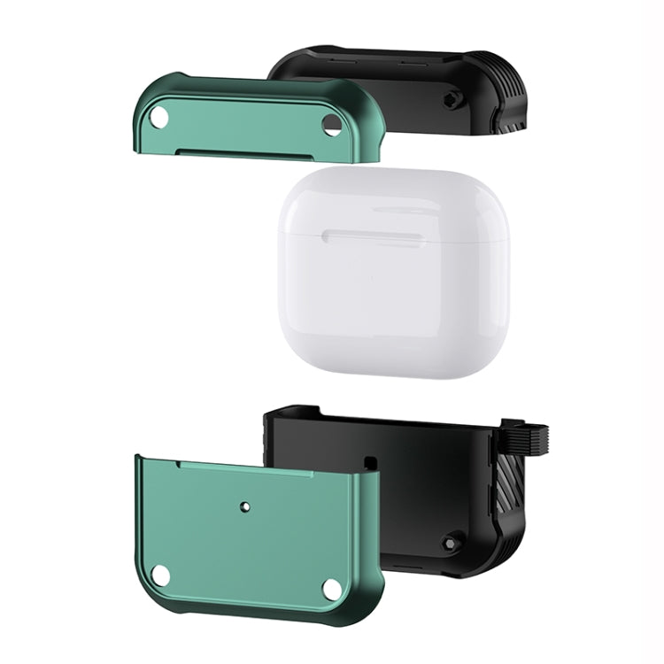 For  AirPods 3 Wing TPU + PC Shockproof Earphone Protective Case