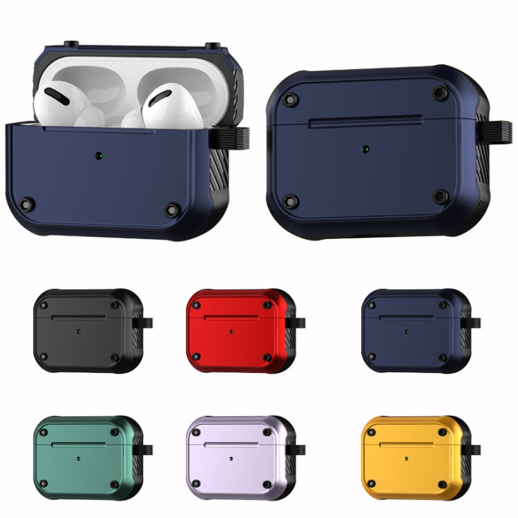 For AirPods Pro Wing TPU + PC Shockproof Earphone Protective Case