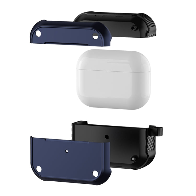 For AirPods Pro Wing TPU + PC Shockproof Earphone Protective Case