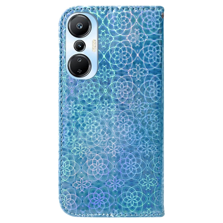 For Infinix Hot 20s Colorful Magnetic Buckle Leather Phone Case