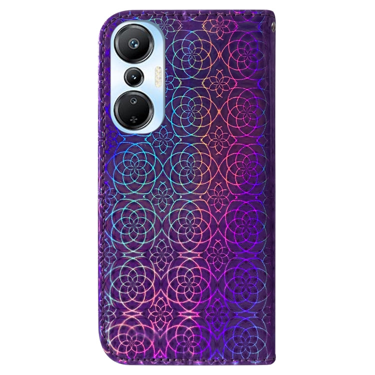 For Infinix Hot 20s Colorful Magnetic Buckle Leather Phone Case