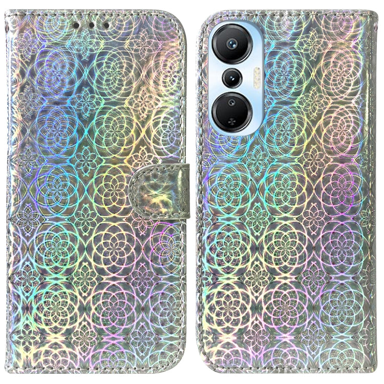 For Infinix Hot 20s Colorful Magnetic Buckle Leather Phone Case