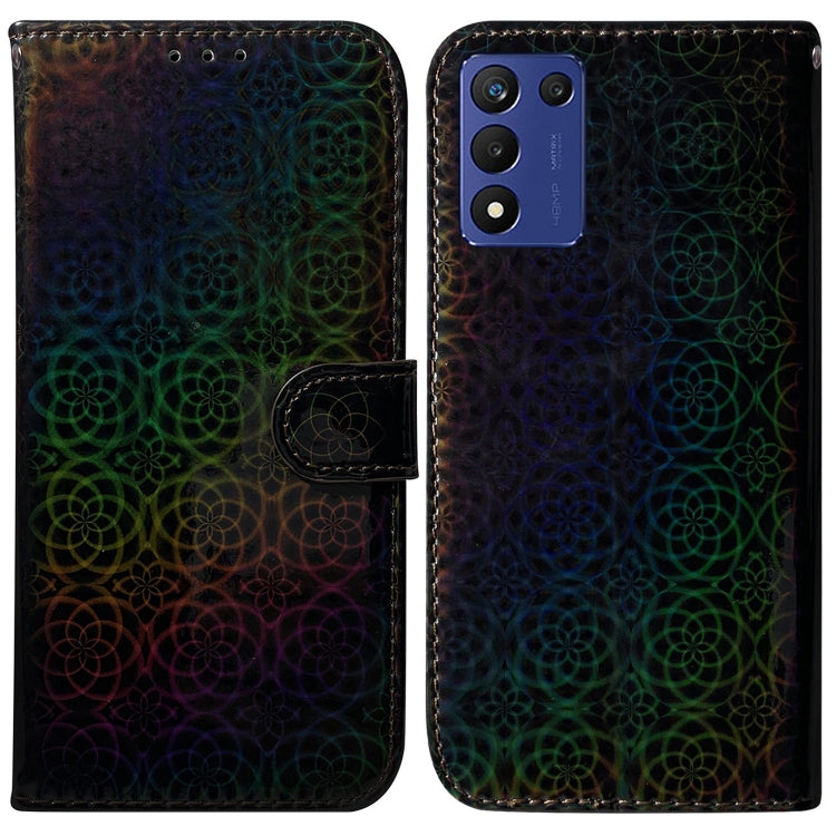 For Realme Q3S / Q3T / 9 SE / 9 5G Speed Colorful Magnetic Buckle Leather Phone Case