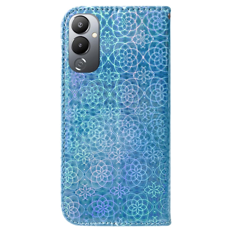 For Tecno Pova 4 Colorful Magnetic Buckle Leather Phone Case