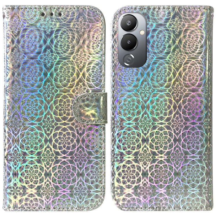 For Tecno Pova 4 Colorful Magnetic Buckle Leather Phone Case