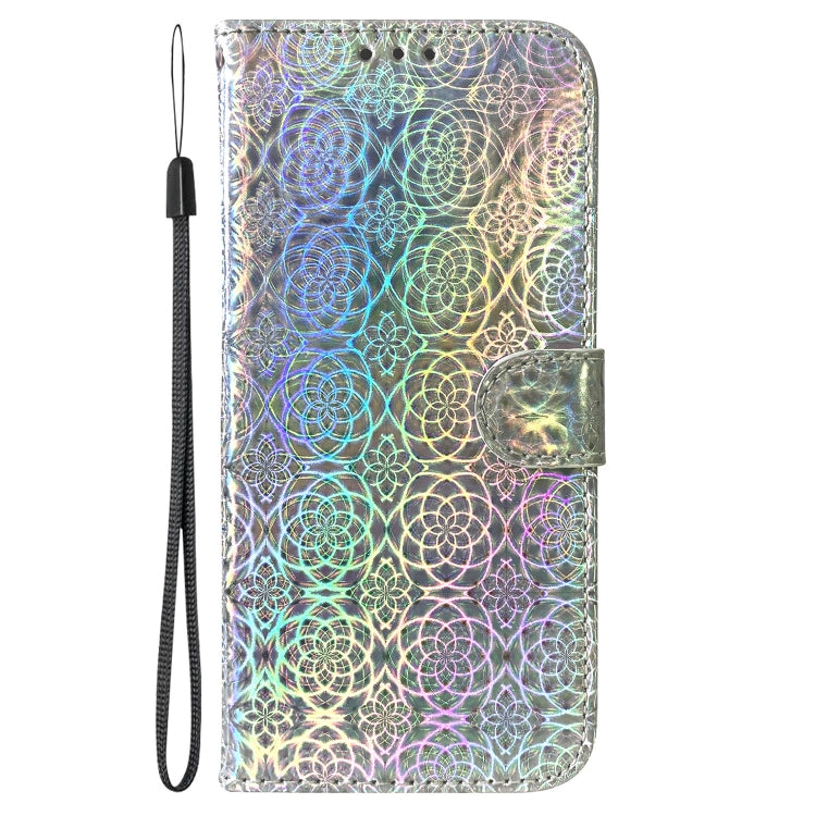 For Tecno Pova 4 Colorful Magnetic Buckle Leather Phone Case