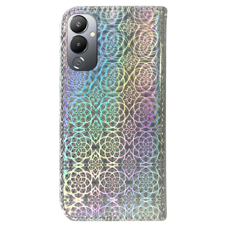 For Tecno Pova 4 Colorful Magnetic Buckle Leather Phone Case