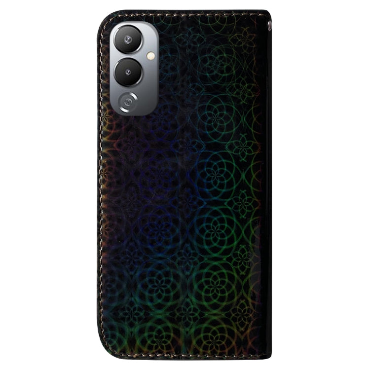 For Tecno Pova 4 Colorful Magnetic Buckle Leather Phone Case
