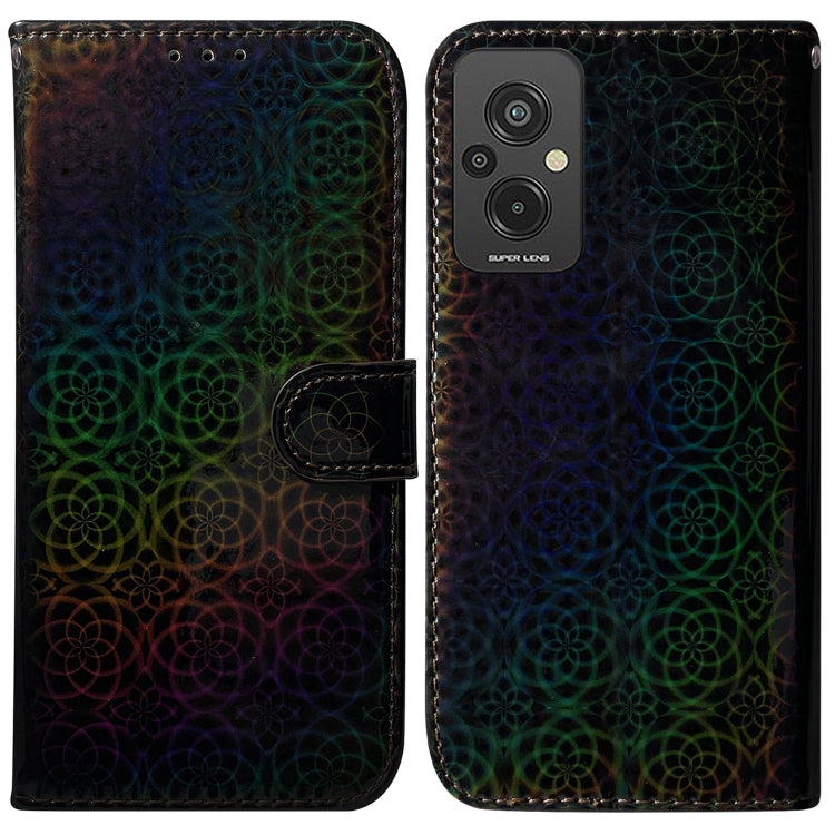 For Xiaomi Redmi 11 Prime 4G Colorful Magnetic Buckle Leather Phone Case