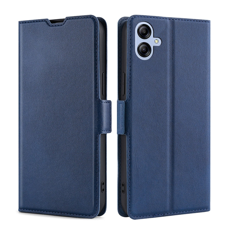 For Samsung Galaxy A04E Ultra-thin Voltage Side Buckle Horizontal Flip Leather Phone Case