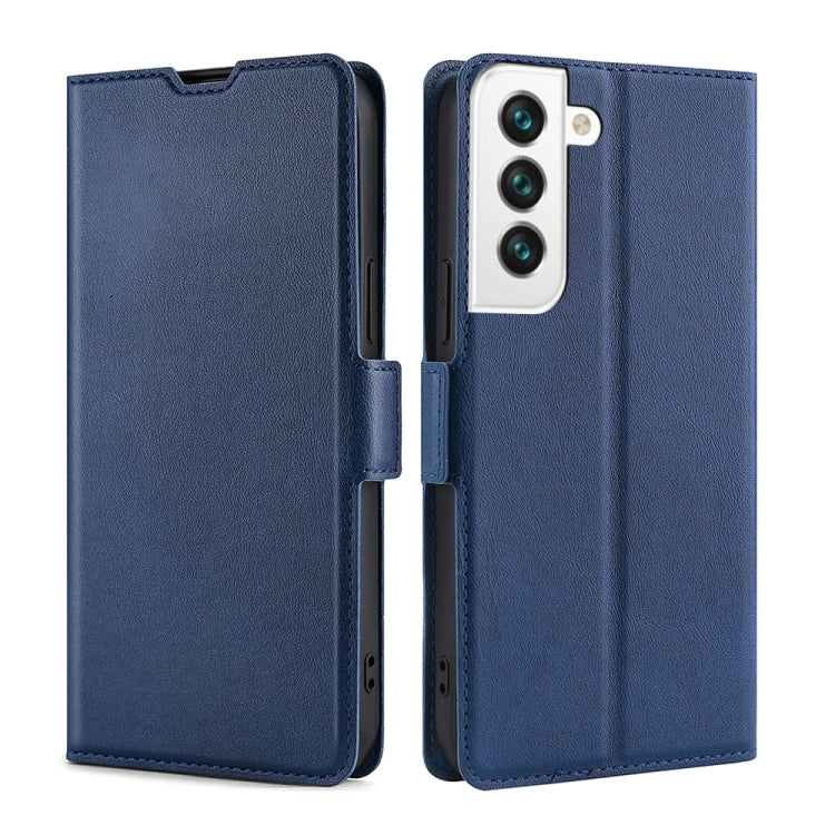 For Samsung Galaxy S23+ 5G Ultra-thin Voltage Side Buckle Horizontal Flip Leather Phone Case