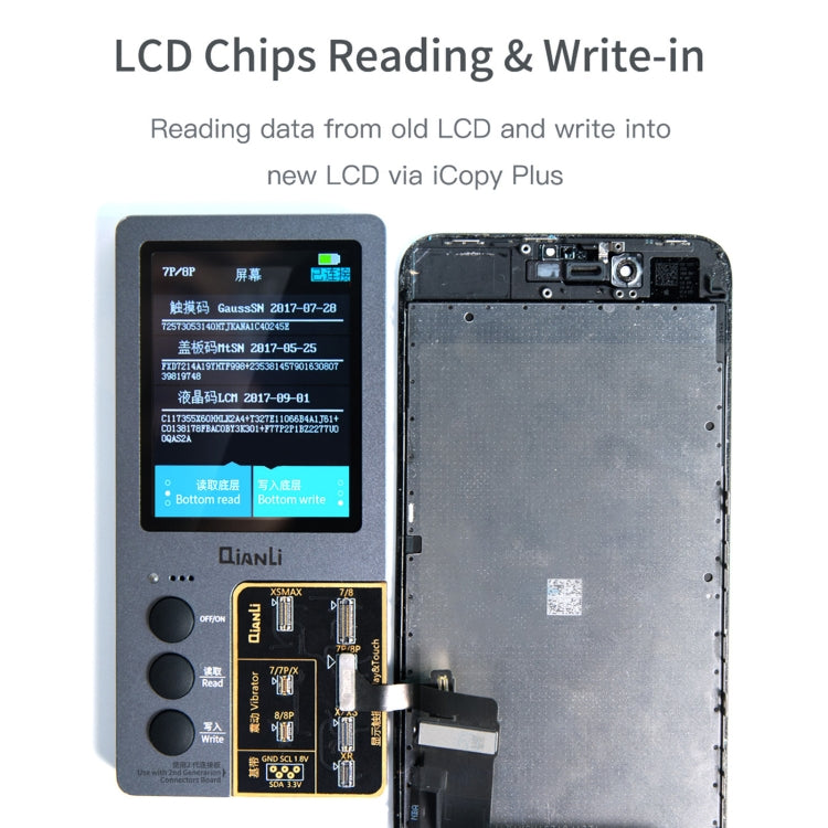 For iPhone 6 - 13 Pro Max Qianli iCopy Plus 2.2 Repair Detection Programmer, Model:Standard Edition