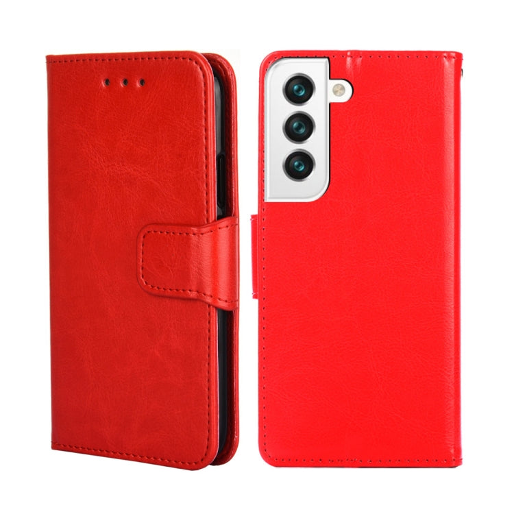 For Samsung Galaxy S23 5G Crystal Texture Leather Phone Case