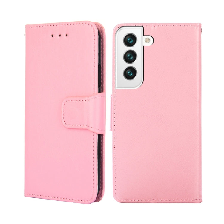 For Samsung Galaxy S23 5G Crystal Texture Leather Phone Case