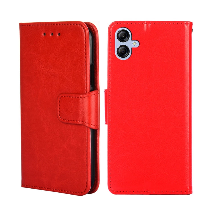 For Samsung Galaxy A04E Crystal Texture Leather Phone Case