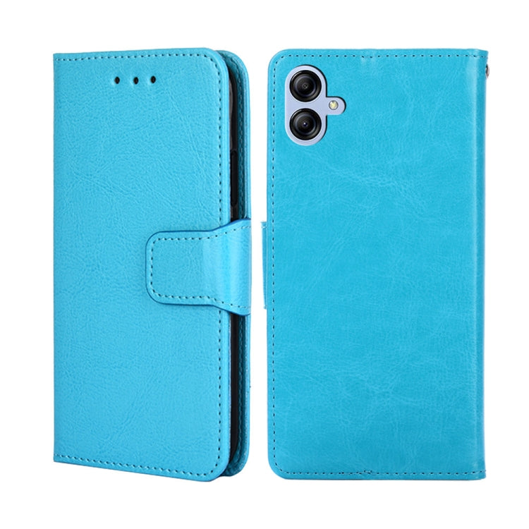 For Samsung Galaxy A04E Crystal Texture Leather Phone Case