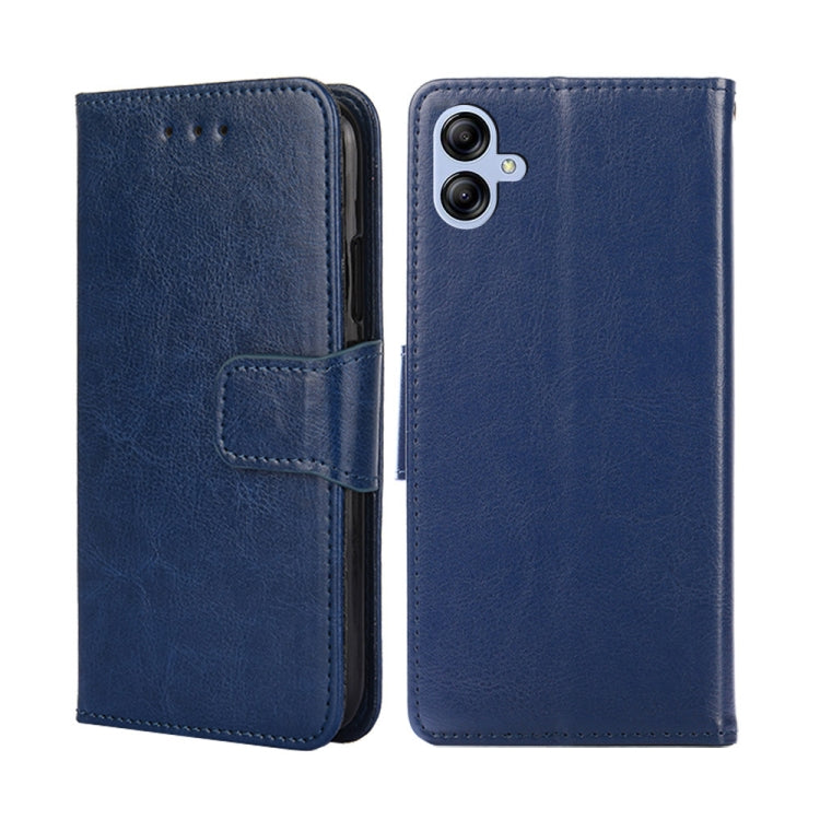 For Samsung Galaxy A04E Crystal Texture Leather Phone Case