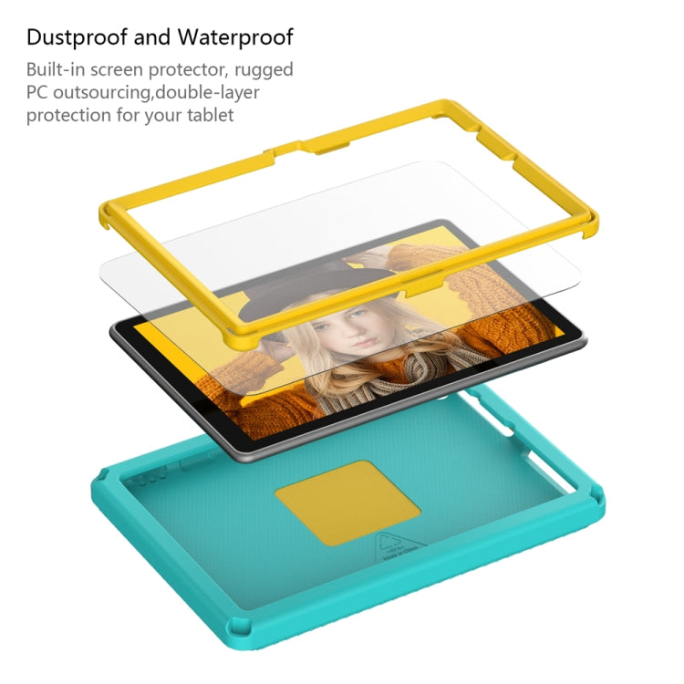 For Amazon Kindle Fire HD10 2021 EVA + PC Shockproof Tablet Case with Waterproof Frame