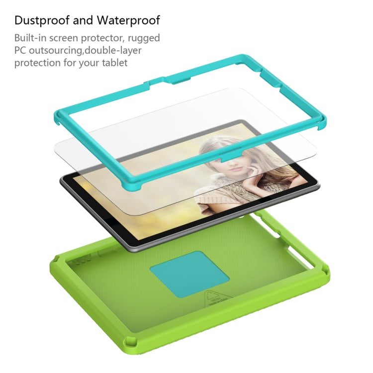 For Amazon Kindle Fire HD10 2021 EVA + PC Shockproof Tablet Case with Waterproof Frame