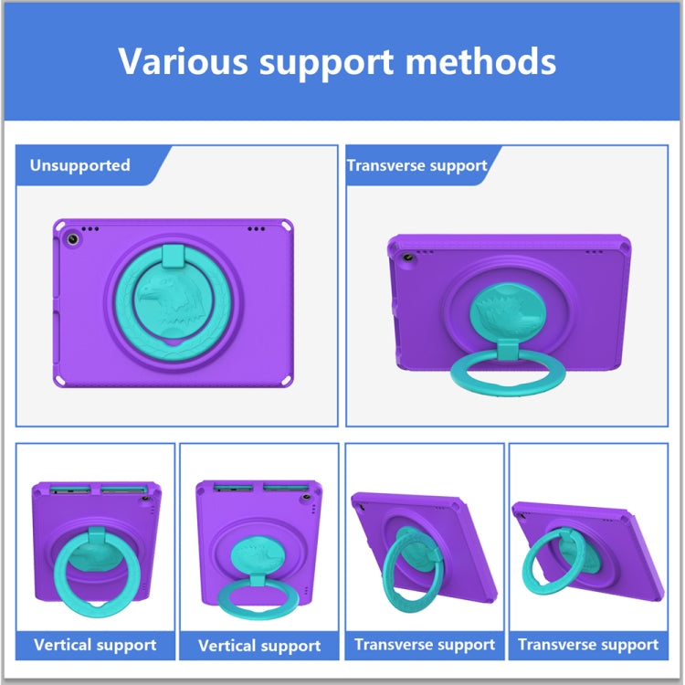 For Amazon Kindle Fire HD10 2021 EVA + PC Shockproof Tablet Case with Waterproof Frame