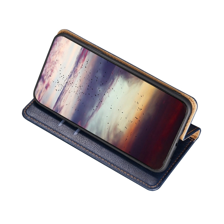 For Samsung Galaxy S23+ 5G Gloss Oil Solid Color Magnetic Leather Phone Case