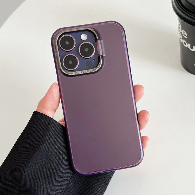 For iPhone 13 Pro Max Invisible Holder Ultra-thin PC Phone Case