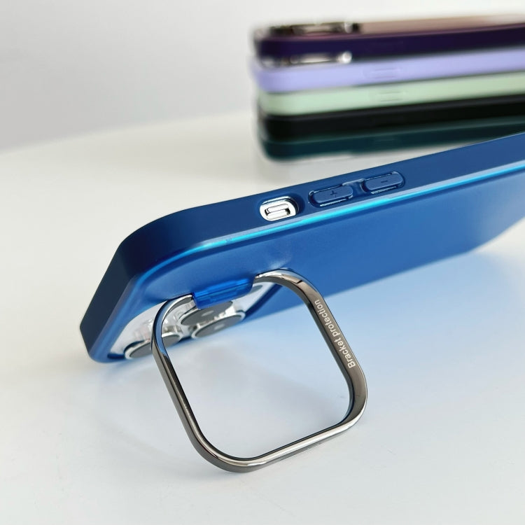 For iPhone 13 Pro Max Invisible Holder Ultra-thin PC Phone Case