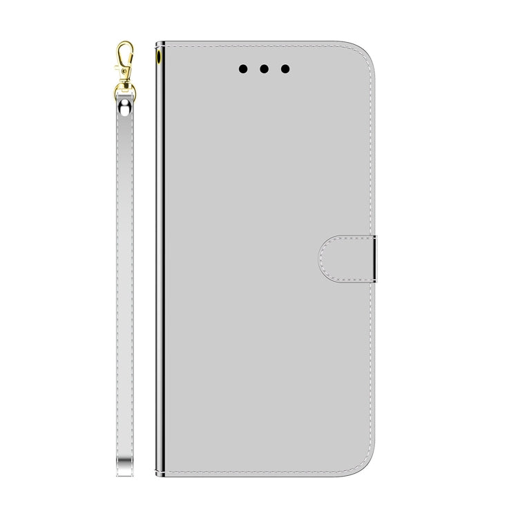 For Infinix Hot 20i Imitated Mirror Surface Leather Phone Case