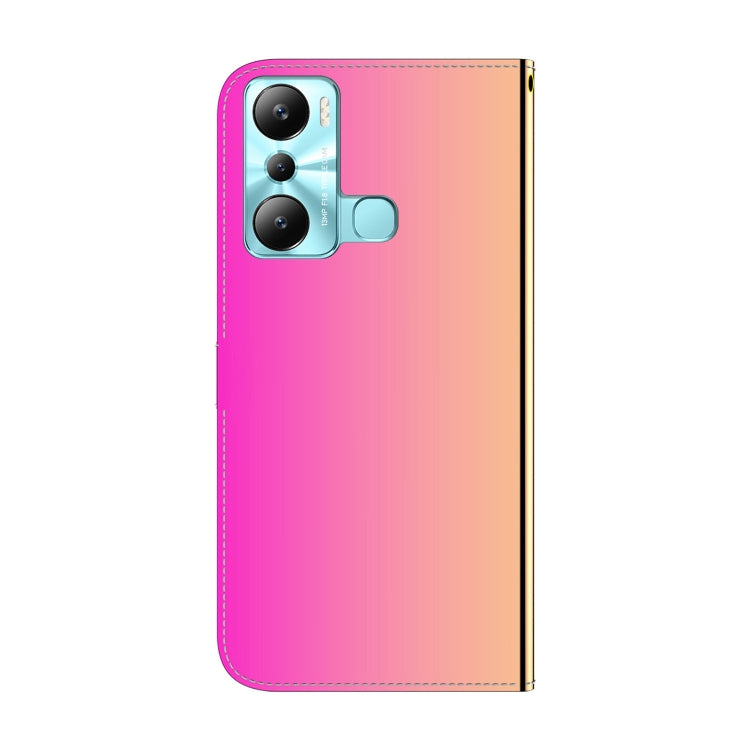 For Infinix Hot 20i Imitated Mirror Surface Leather Phone Case