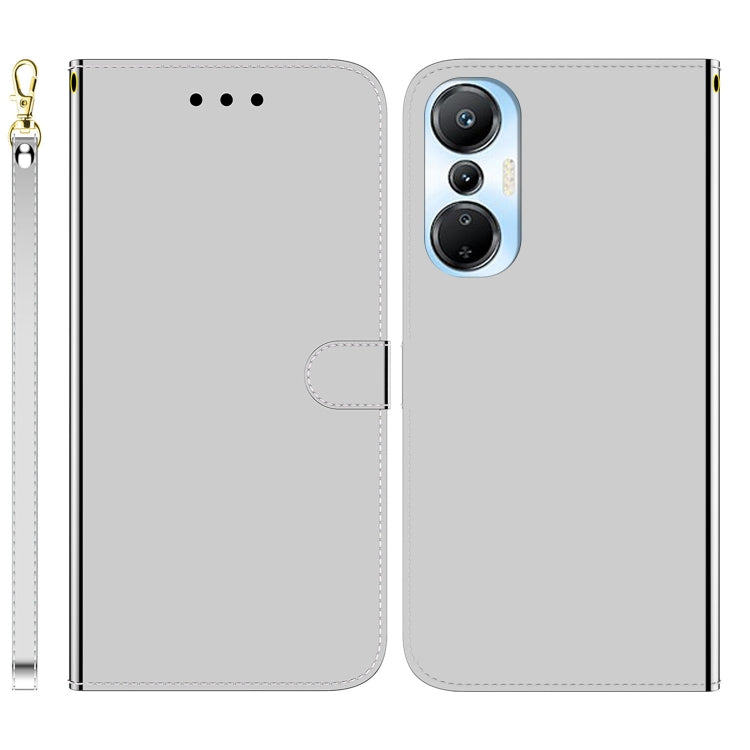 For Infinix Hot 20s Imitated Mirror Surface Leather Phone Case