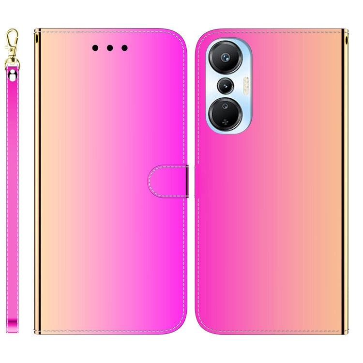 For Infinix Hot 20s Imitated Mirror Surface Leather Phone Case