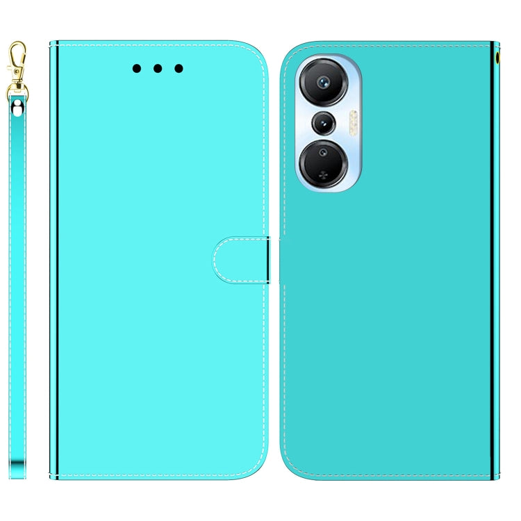 For Infinix Hot 20s Imitated Mirror Surface Leather Phone Case