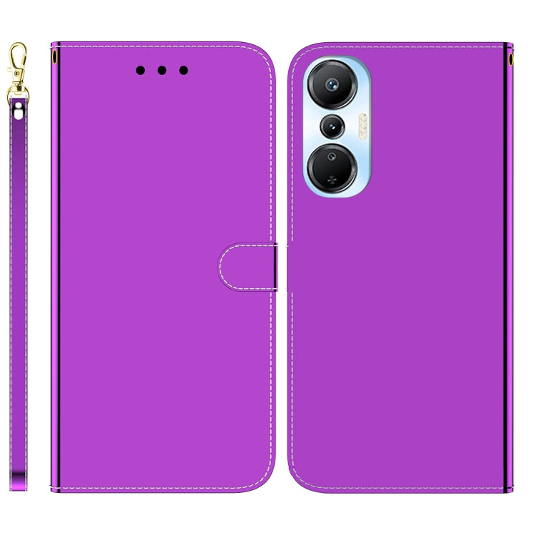 For Infinix Hot 20s Imitated Mirror Surface Leather Phone Case