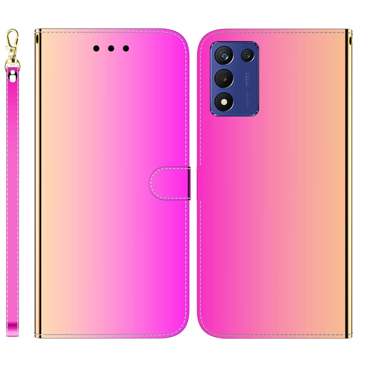 For Realme Q3S / Q3T / 9 SE / 9 5G Speed Imitated Mirror Surface Leather Phone Case