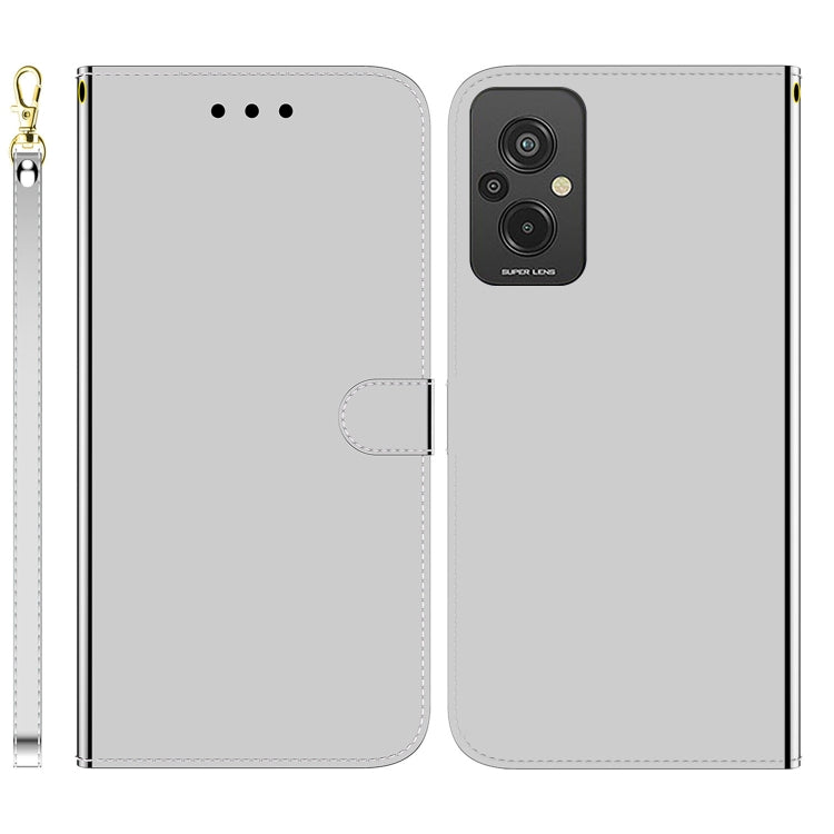 For Xiaomi Redmi 11 Prime 4G Imitated Mirror Surface Leather Phone Case