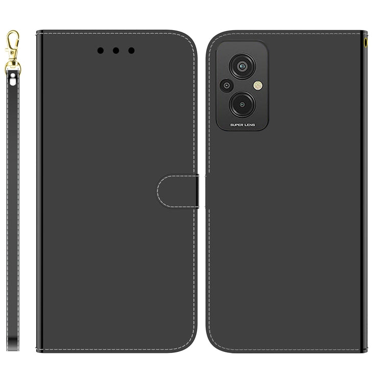 For Xiaomi Redmi 11 Prime 4G Imitated Mirror Surface Leather Phone Case