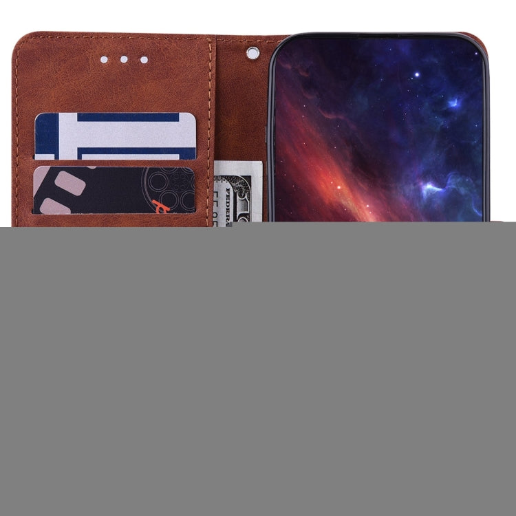 For Infinix Hot 20i Geometric Embossed Leather Phone Case