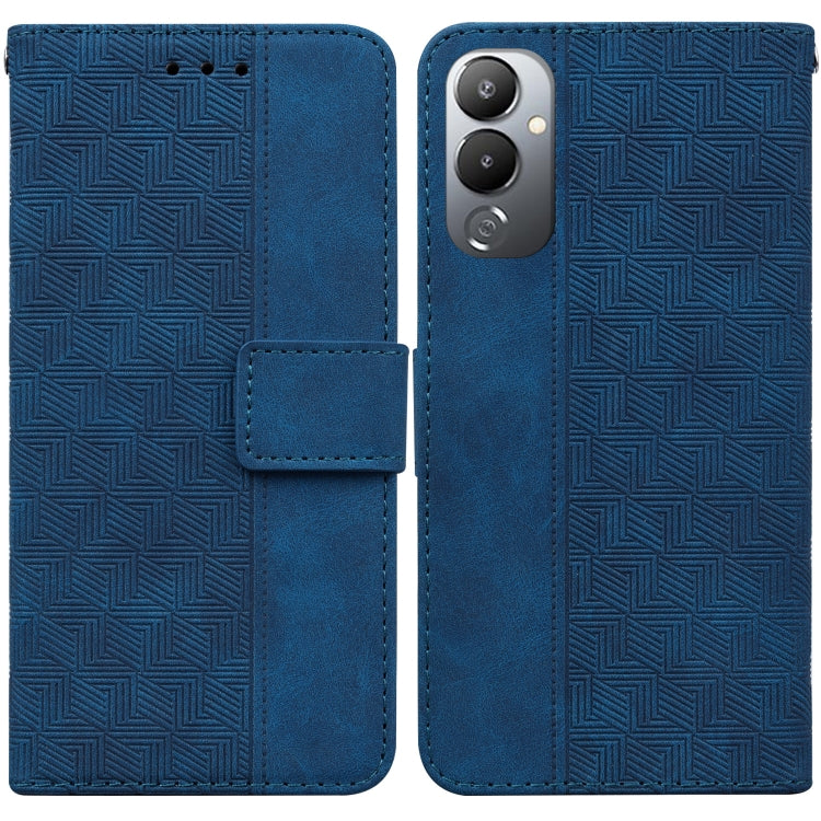 For Tecno Pova 4 Geometric Embossed Leather Phone Case
