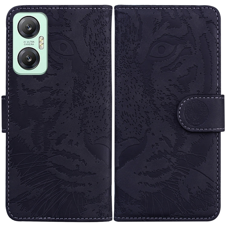 For Infinix Hot 20 5G Tiger Embossing Pattern Leather Phone Case