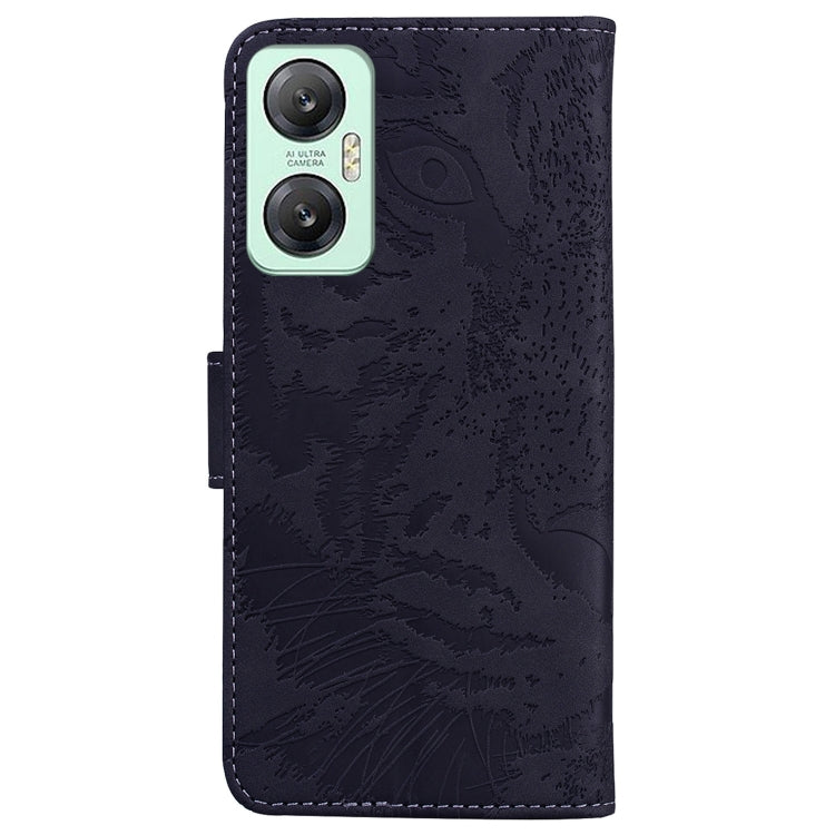For Infinix Hot 20 5G Tiger Embossing Pattern Leather Phone Case